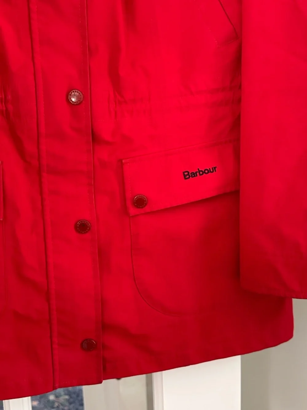 Barbour red rain coat - Picture 2 of 8